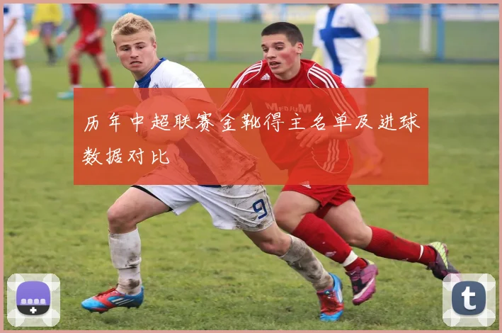 历年中超联赛金靴得主名单及进球数据对比